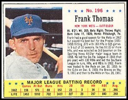 196 Frank Thomas